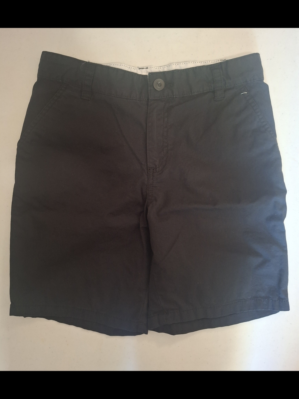 EUC Cat & Jack Black Kids Chino Shorts